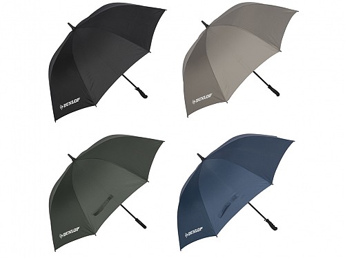Dunlop Automatic Rain Umbrella Length 97cm in 4 colors, 07844