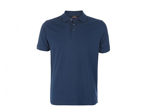 Pierre Cardin Ανδρικό μπλουζάκι polo πικέ T-Shirt με κοντό μανίκι και κουμπιά σε Navy χρώμα