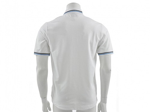 Kappa Ανδρική Μπλούζα Polo σε Λευκό χρώμα με γιακά, Maltax 5 Mss