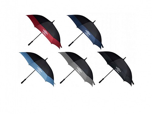 Umbro Automatic Rain Umbrella 68.5 cm long and 120 cm diameter in 5 colors, 47669