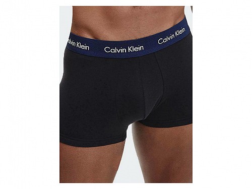 Calvin Klein Σετ ανδρικά μποξεράκια 3 τεμαχίων με χρωματιστό λάστιχο, 18x13x4 cm, Boxers 3-pack set