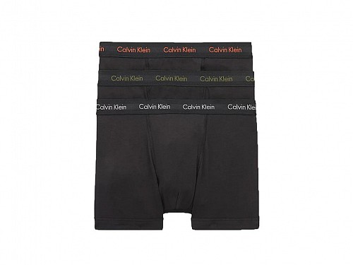 Calvin Klein Σετ ανδρικά μποξεράκια 3 τεμαχίων με χρωματιστό λογότυπο, 18x13x4 cm, Boxers 3-pack set