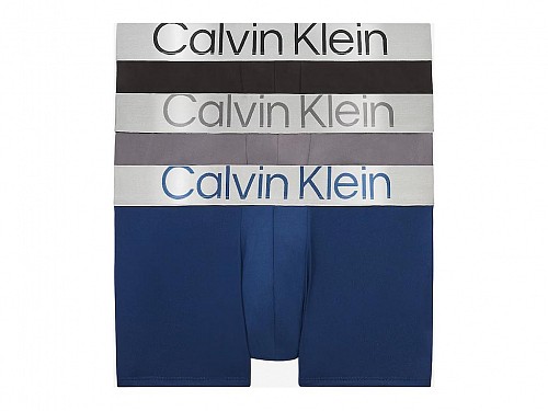 Calvin Klein Men's Underwear Boxer Set 3 pcs in Different Color with Elastic, 000NB2453O
